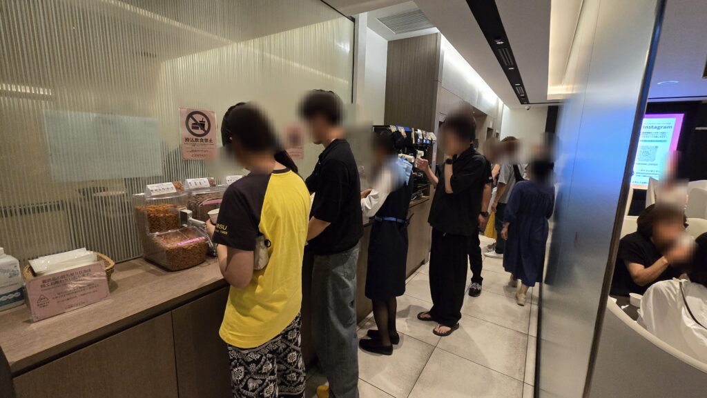 お菓子コーナー