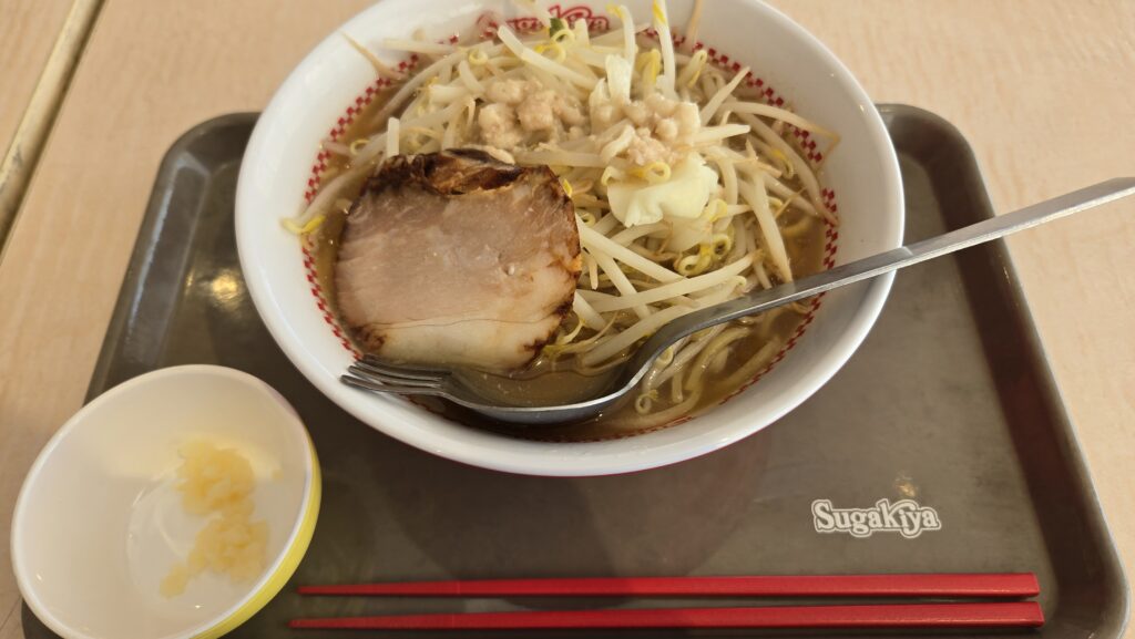 大垣で食べた昼食(スガ・ジロー)